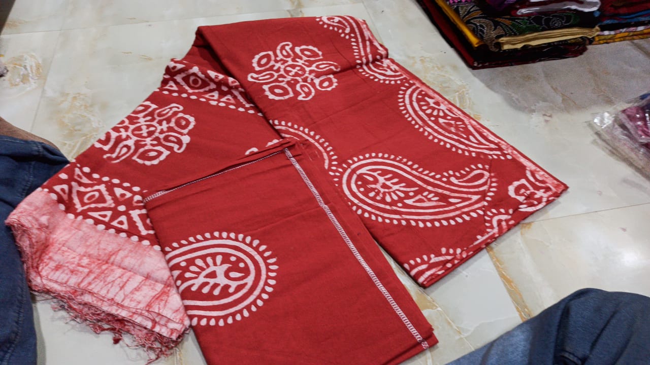Batik Double Bedsheet