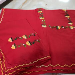 Kantha Stitched Bedsheet