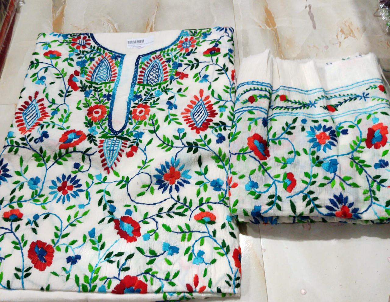 Kantha Stitched Salwar Materials