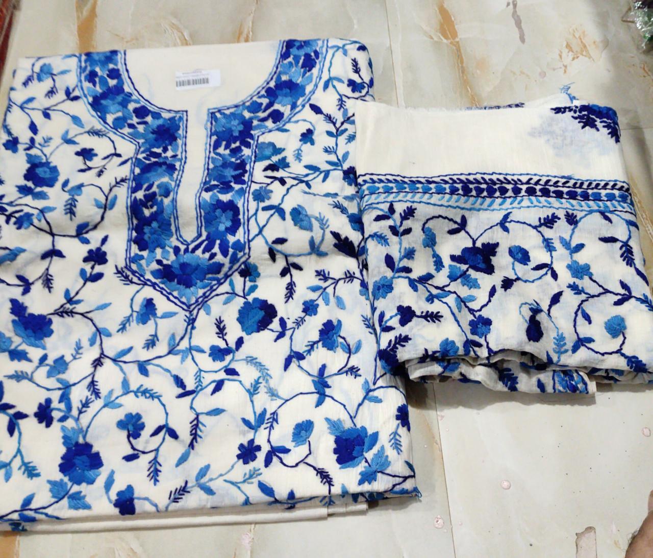 Kantha Stitched Salwar Materials