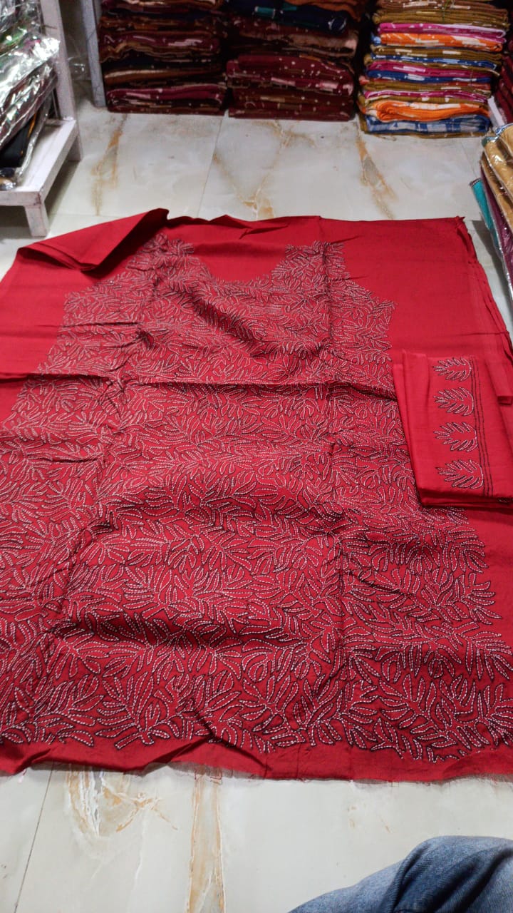 Kantha Stitched Salwar Suit