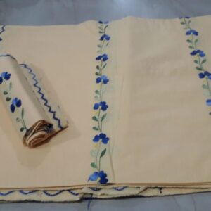 Kantha Embroidery Cotton Bedsheet