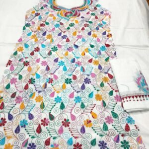 Kantha stitched salwar