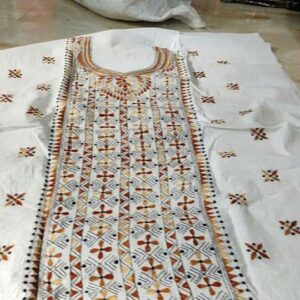 Kantha Embroidery Kurta Material