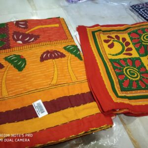 Jaipuri Kantha worked Bedsheet