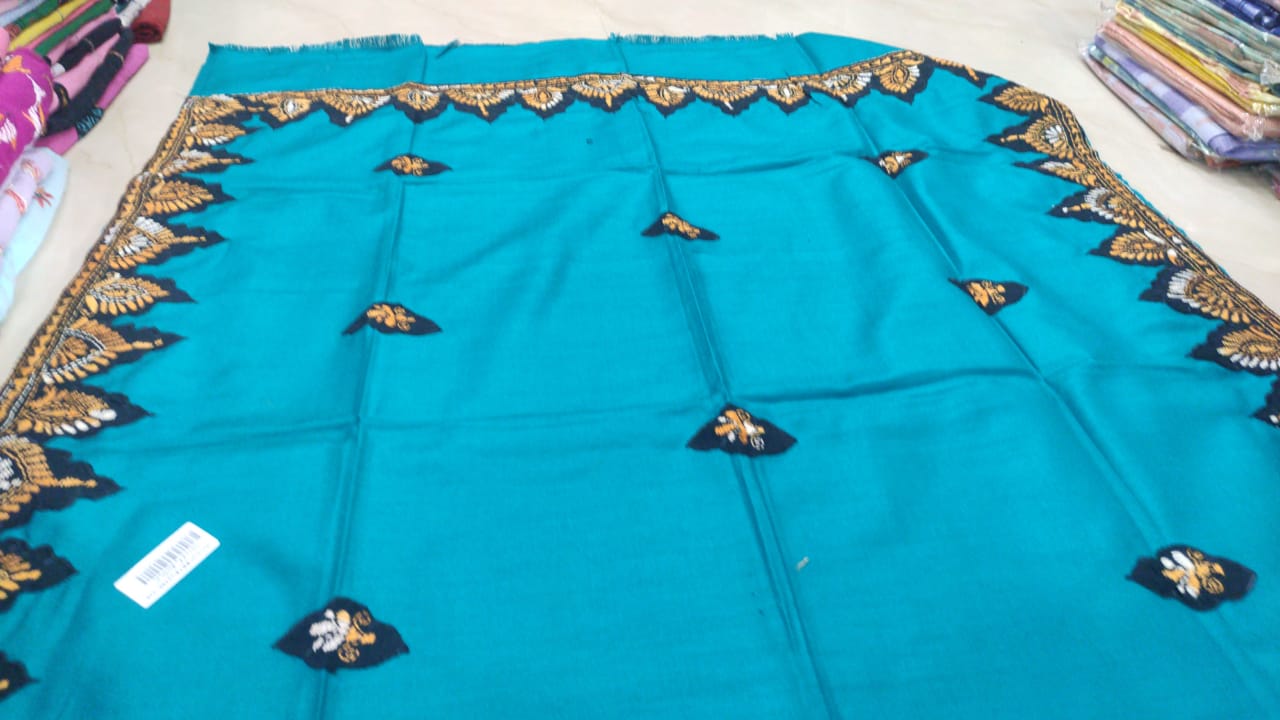Kantha Stitched Shawl
