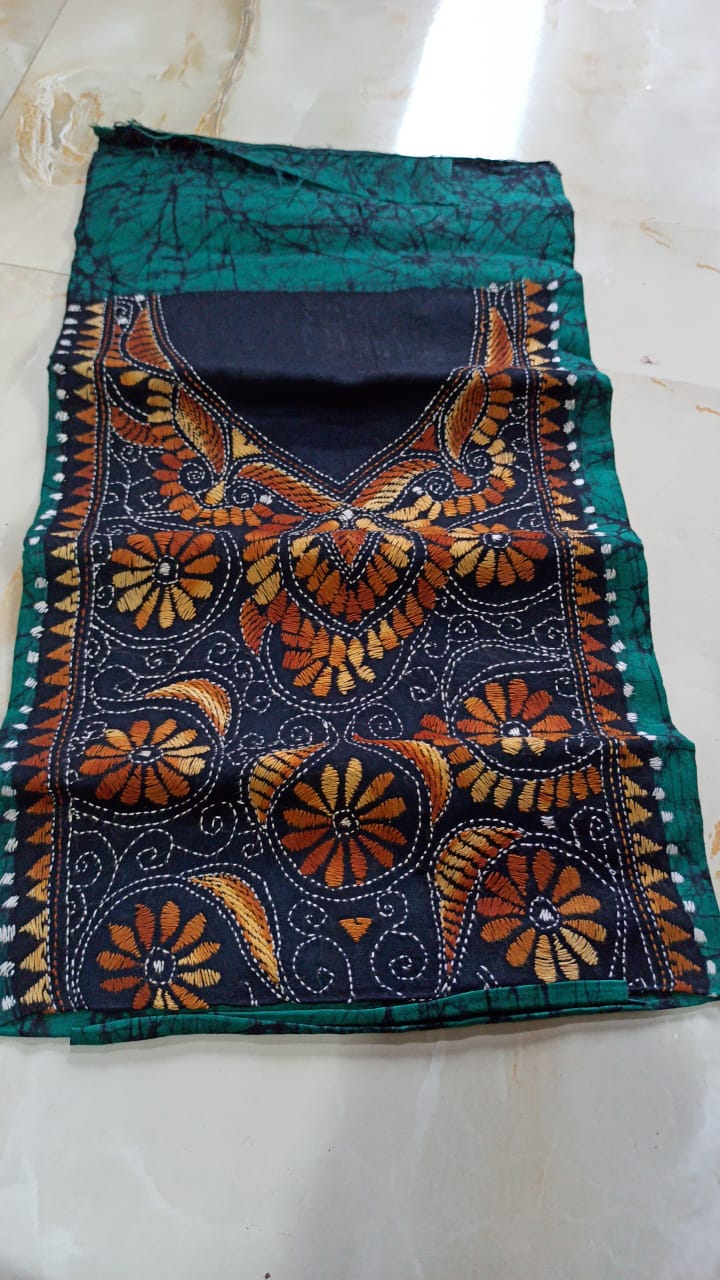 Batik kurta Material