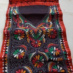 Batik Kantha kurta Material