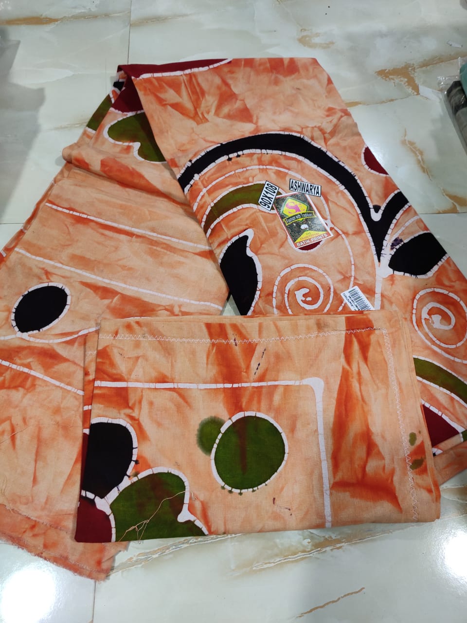 King Size Batik Bedsheet