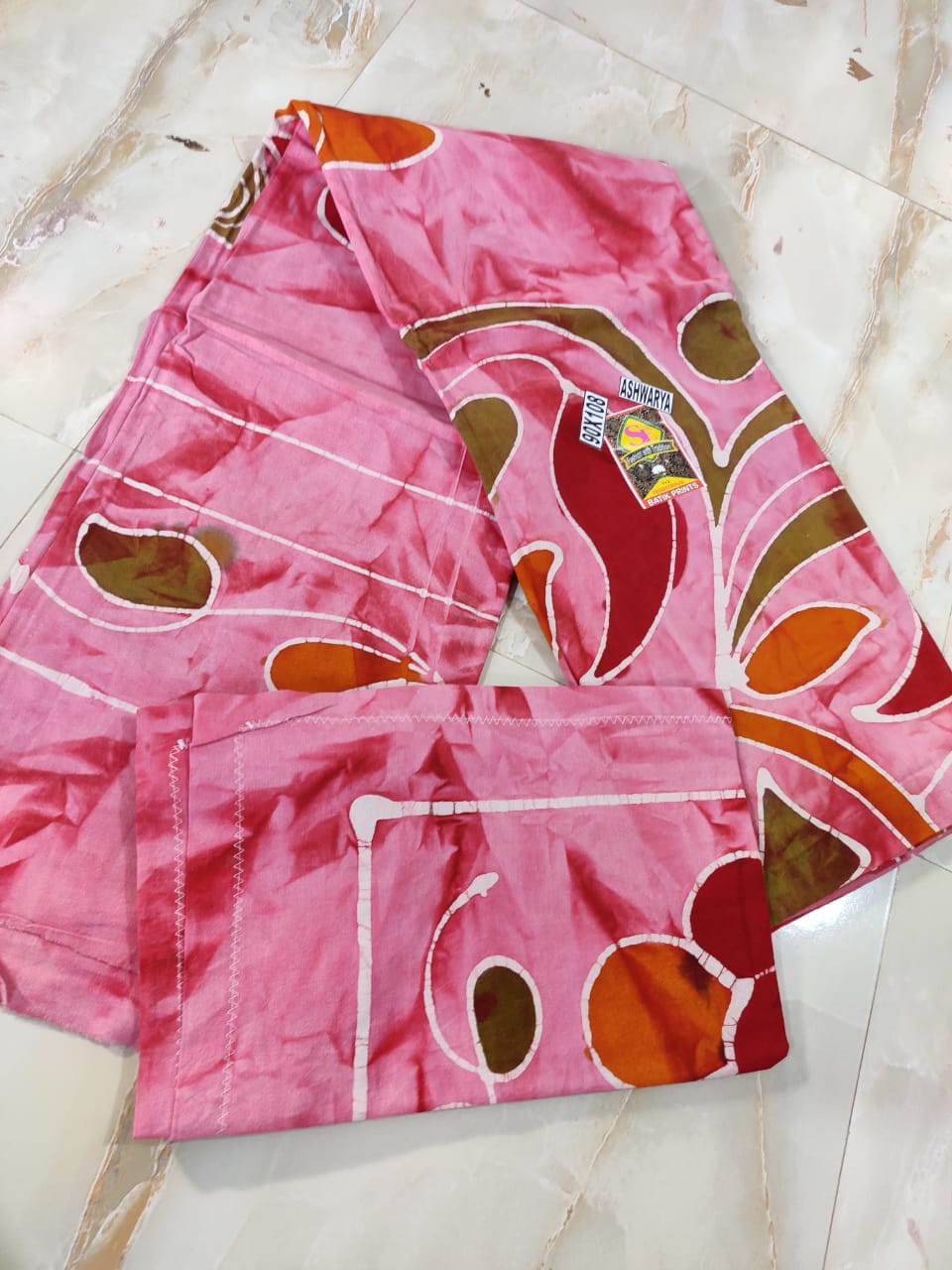 King Size Batik Bedsheet
