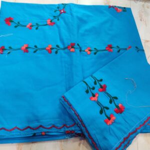 Kantha Stitched Bedsheet