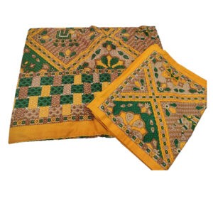 Jaipuri Kantha Bedsheet