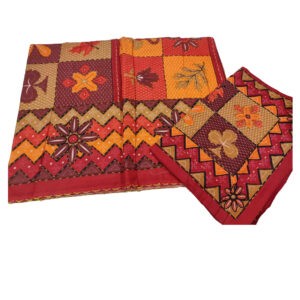 Jaipuri Kantha Bedsheet