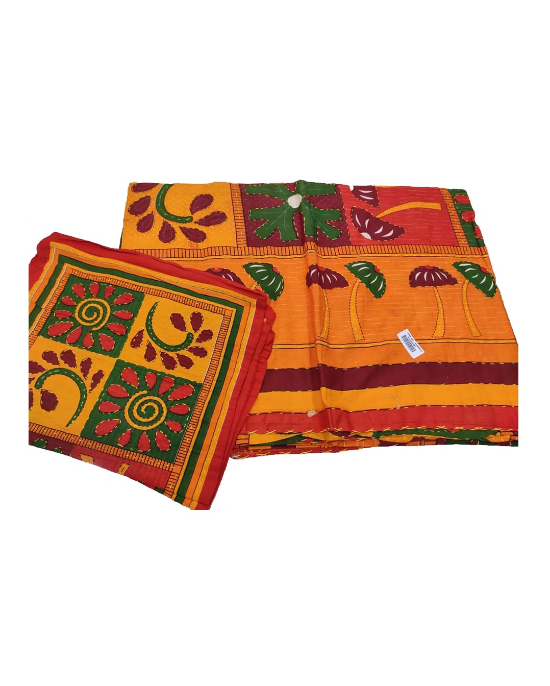 Jaipuri Kantha Bedsheet