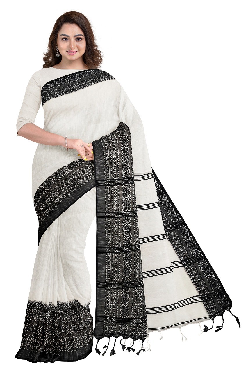 black begampuri saree