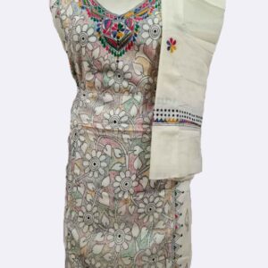 Reverse Kantha Stitched Salwar