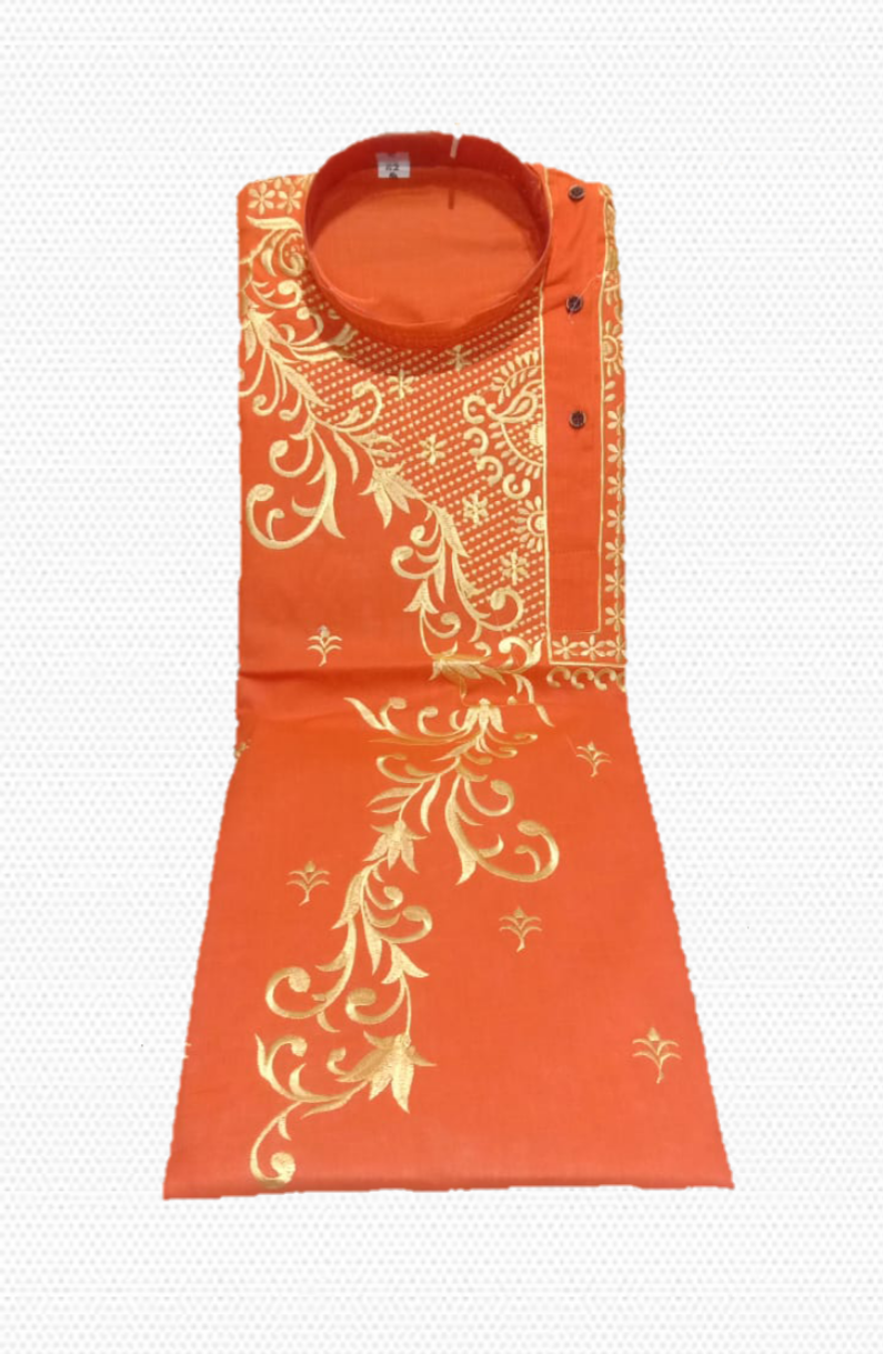 Embroidery Cotton Punjabi