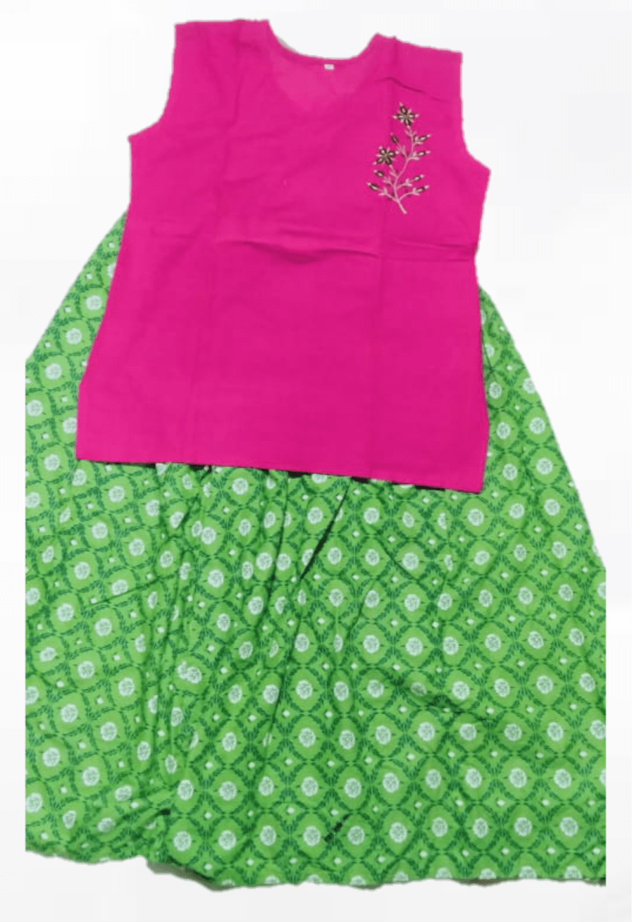 Top and Skirt Set