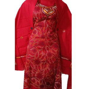 Reverse Kantha Stitched Salwar