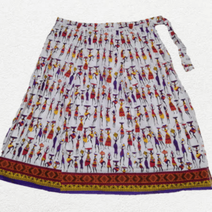 Cotton Wrap Skirt