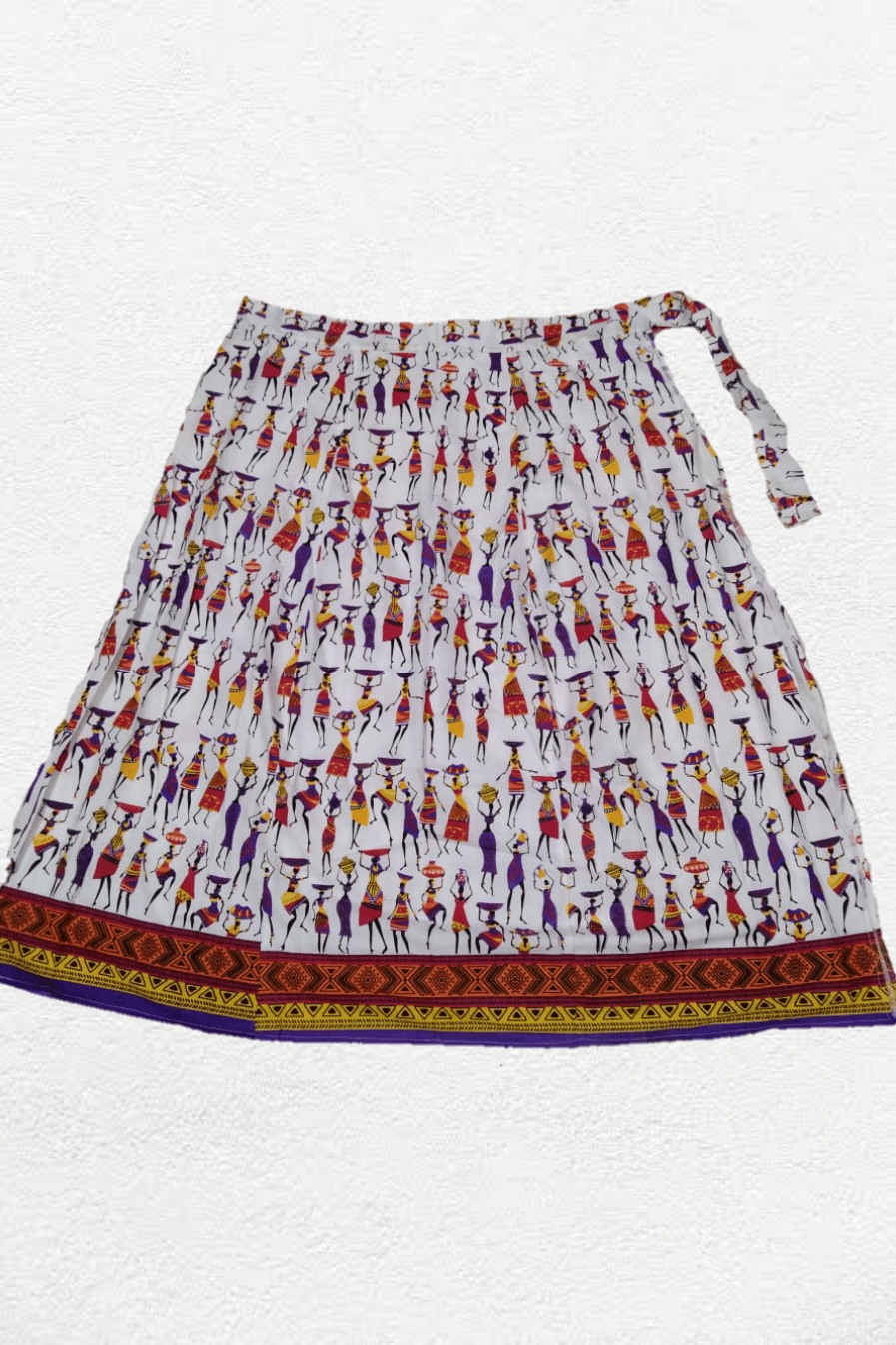 Cotton Wrap Skirt