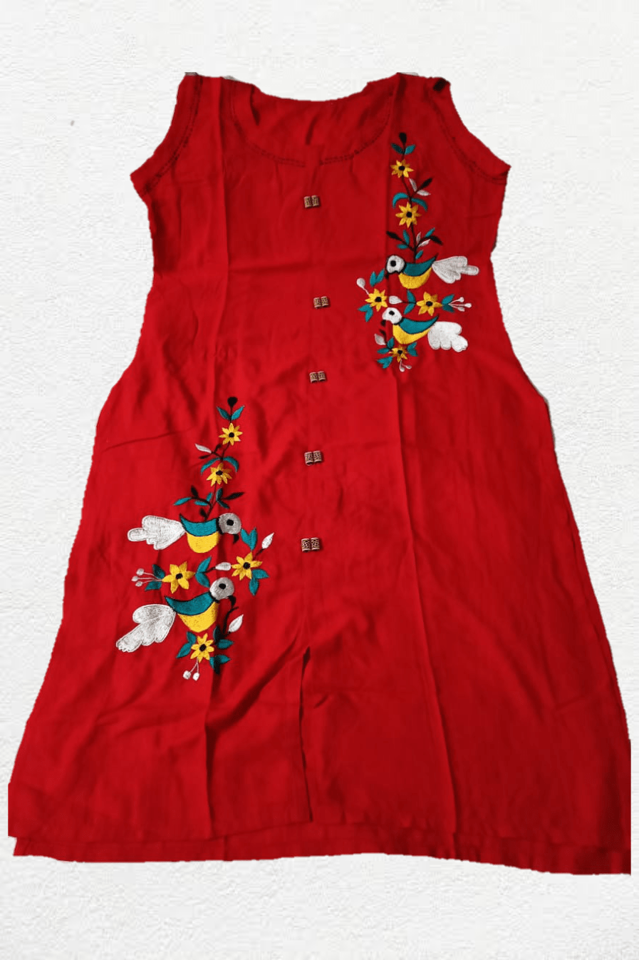 Cotton Embroidery Kurti