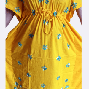 Kantha stitched Kaftan