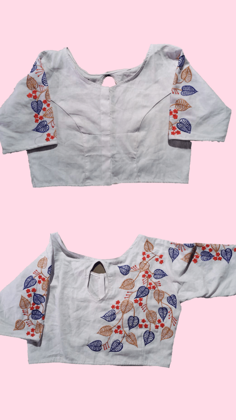 Cotton Embroidery Blouse