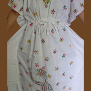Embroidery Kaftan Nighty