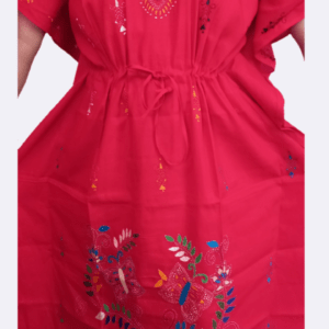 Kantha stitched Kaftan Nighty