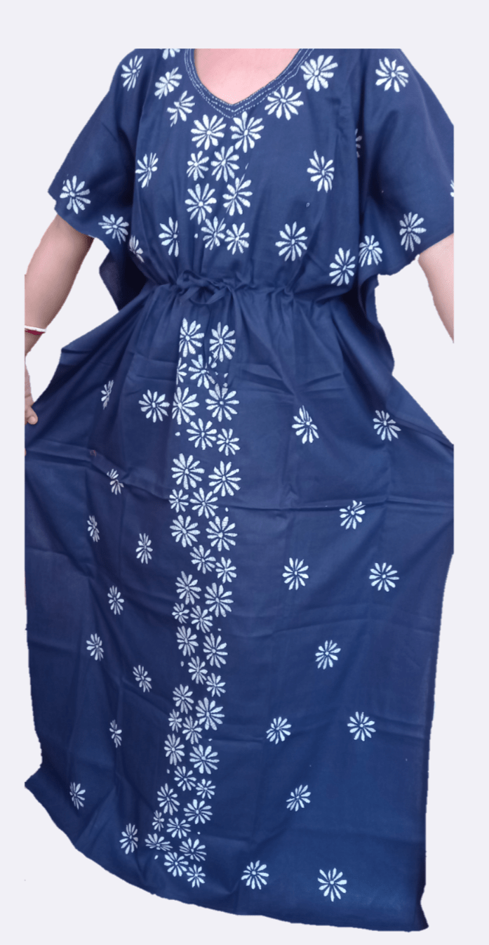 Embroidery Kaftan Nighty