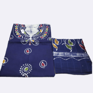 Multicolor Batik Salwar Material