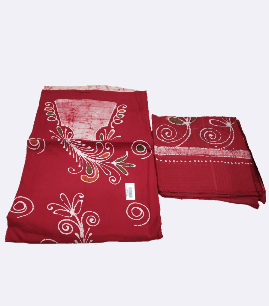 Multicolor Batik Salwar Material