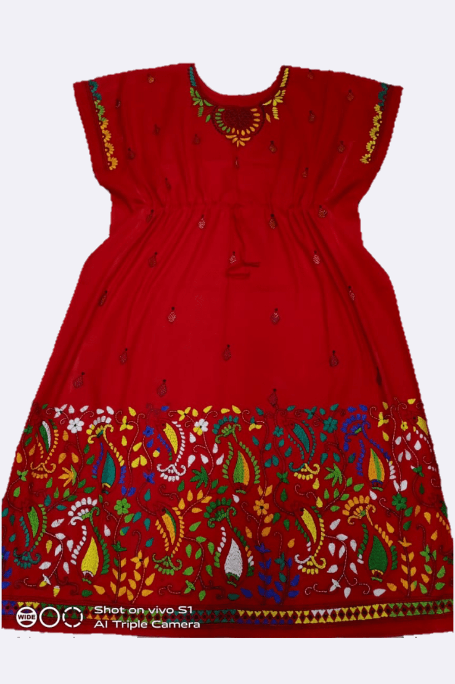 Kantha stitched Kaftan