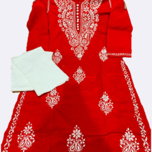 Chikankari Cotton Kurti