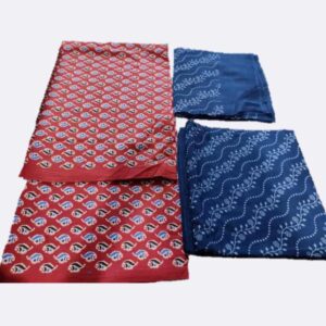 Ajrakh Salwar Material