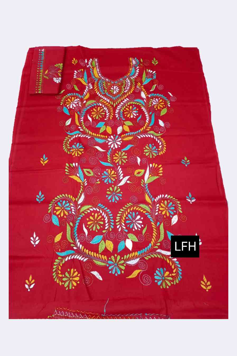 Kantha stitched salwar