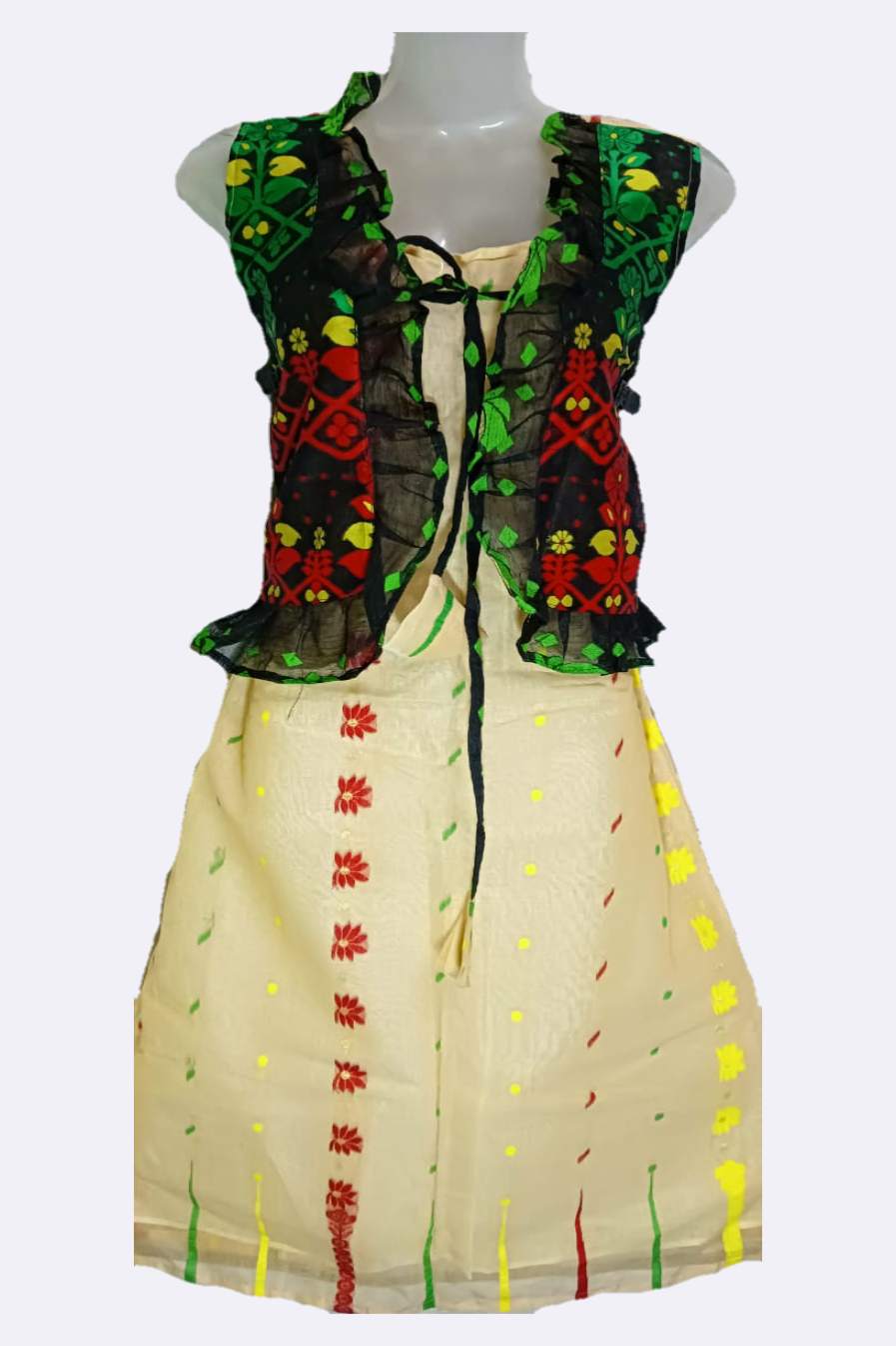 Jamdani Jacket Kurti