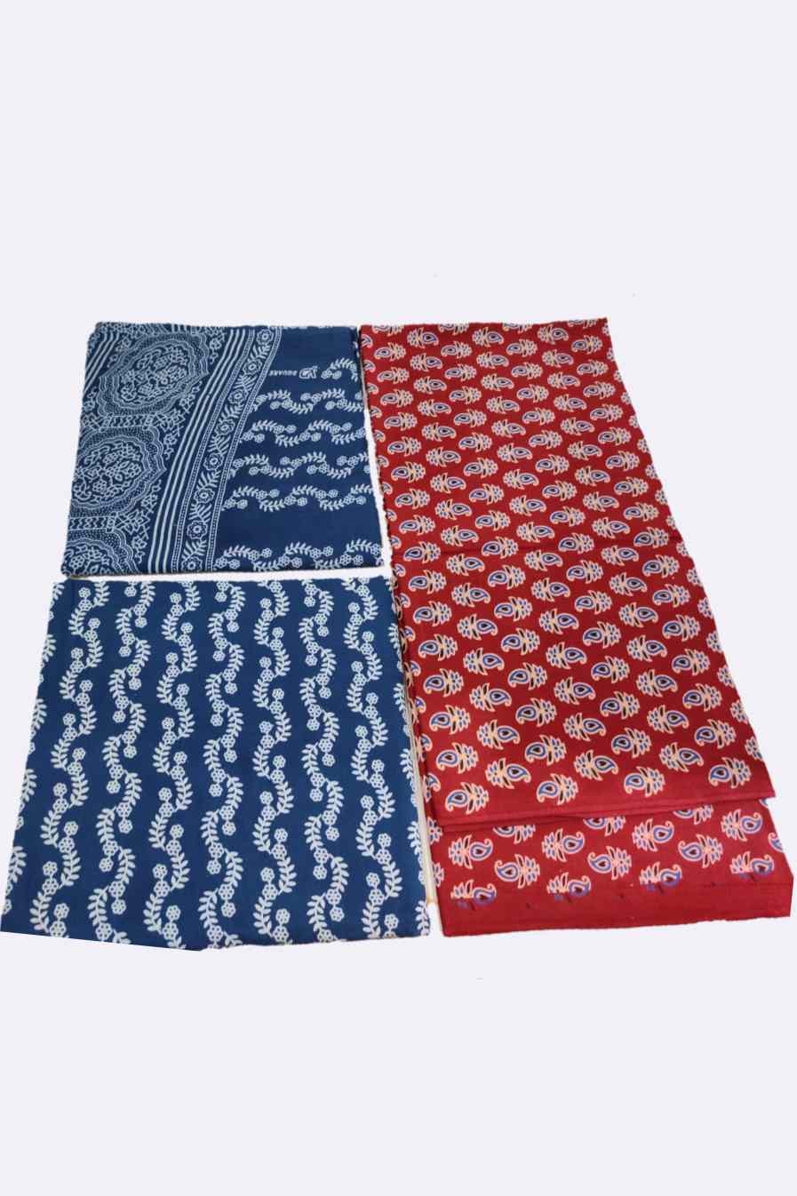 Ajrakh Dress Material