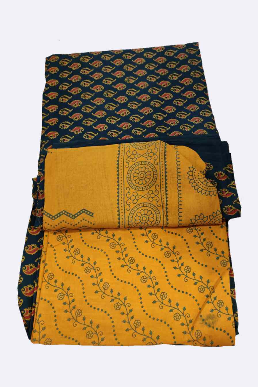 Ajrakh Dress Material