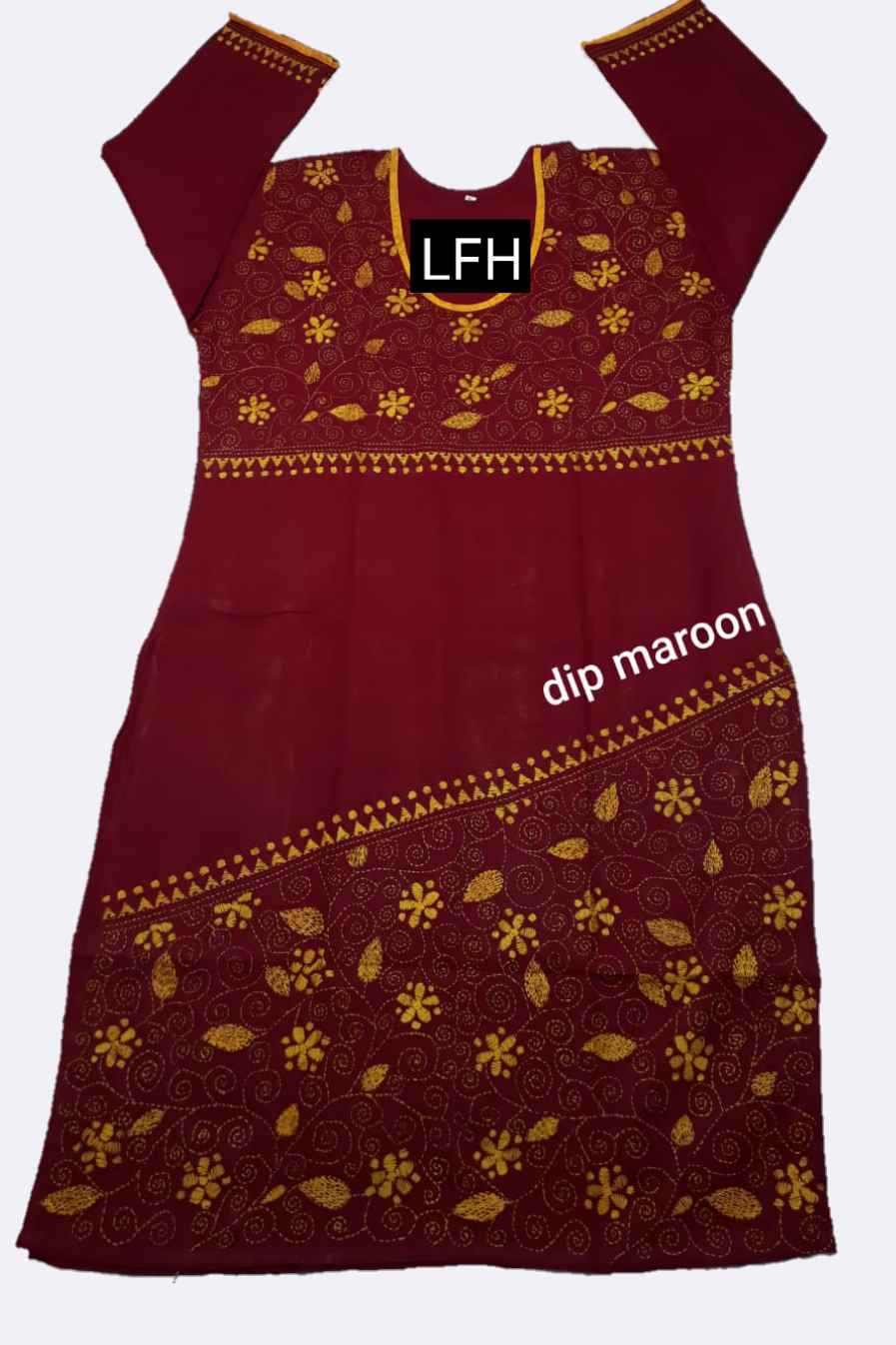 Kantha stitched Kurti