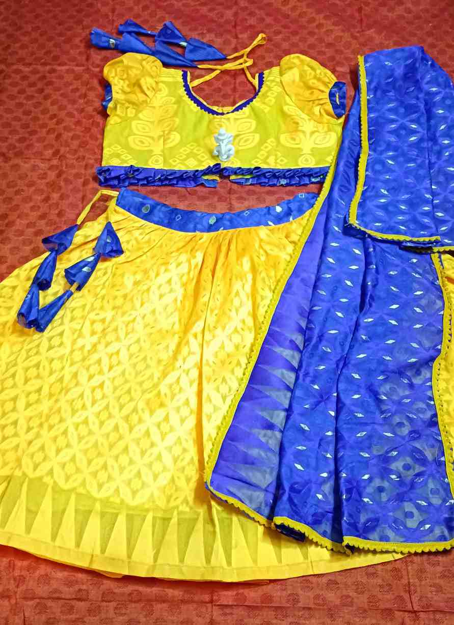 Jamdani Lehenga