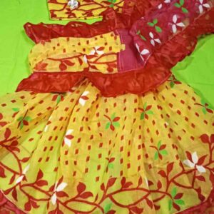 Ready to wear Jamdani Saree